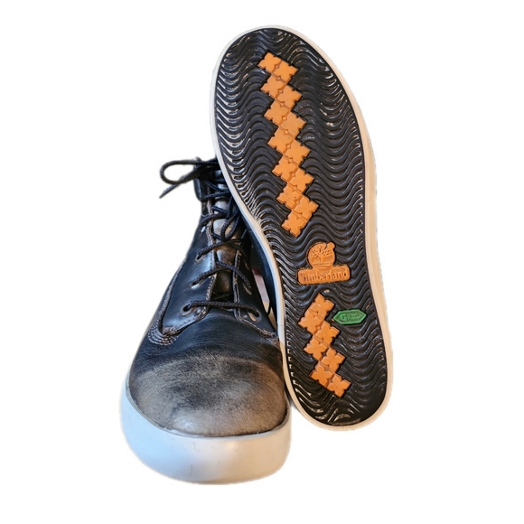 TIMBERLAND GLASTENBURY DISTRESSED A135B ANKLE BOOTS, SIZE 9 - Picture 4 of 9